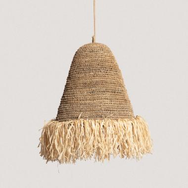 Hanglamp Rotan Rahan en  Jute ILUZZIA