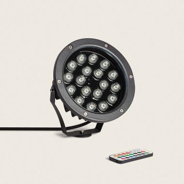 Product Spot Extérieur LED 18W RGB Colmar sur Piquet