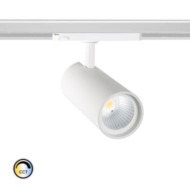 30W New d'Angelo CRI09 PHILIPS Xitanium CCT LED Spotlight for Three Phase Track in White