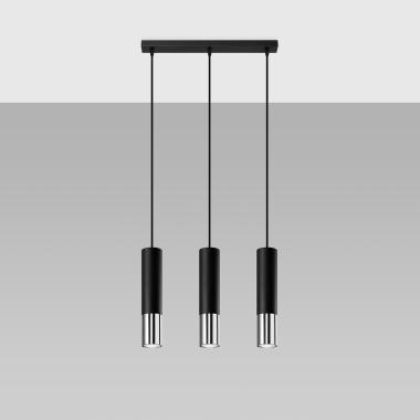 Loopez 3L Metal Pendant Lamp SOLLUX