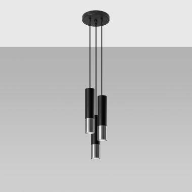 Loopez 3P Metal Pendant Lamp SOLLUX