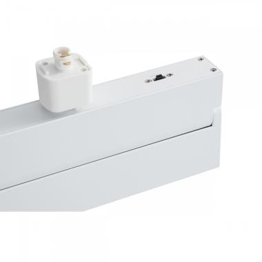 Product of 24W Elegant Linear TRIAC Dimmable LED Spotlight No Flicker CCT Selectable for Single Circuit Track in White