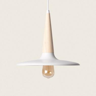 Bekasi Metal & Wood Pendant Lamp