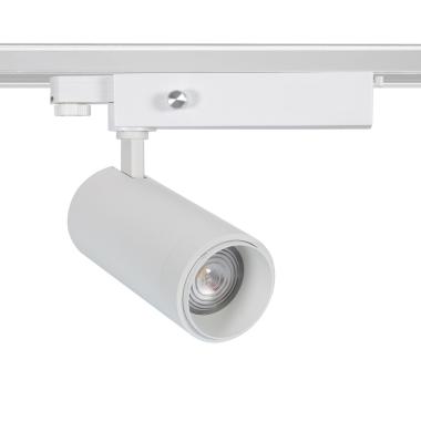 Faretto LED Binario Trifase 30W Regolabile Wolf Multiangolo 15-60º Bianco