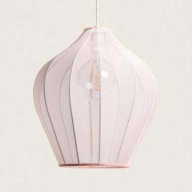 Yara Ø400 mm Metal & Fabric Pendant Lamp