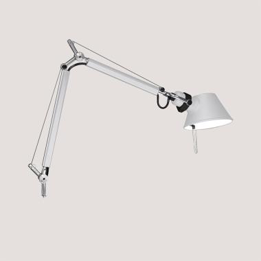 ARTEMIDE Gloss White Tolomeo Micro Table Lamp with Fixed Support