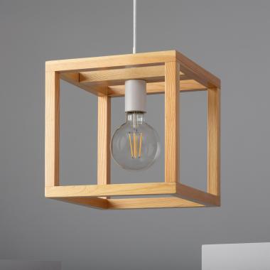 Lampada a Sospensione Legno Coba