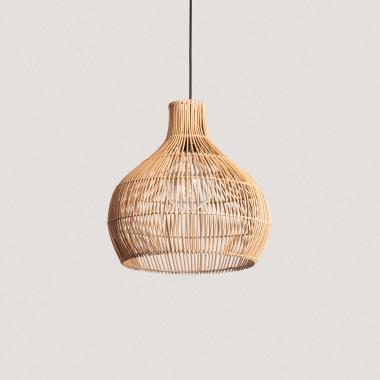 Lampada a Sospensione Rattan Kaikura-S ILUZZIA