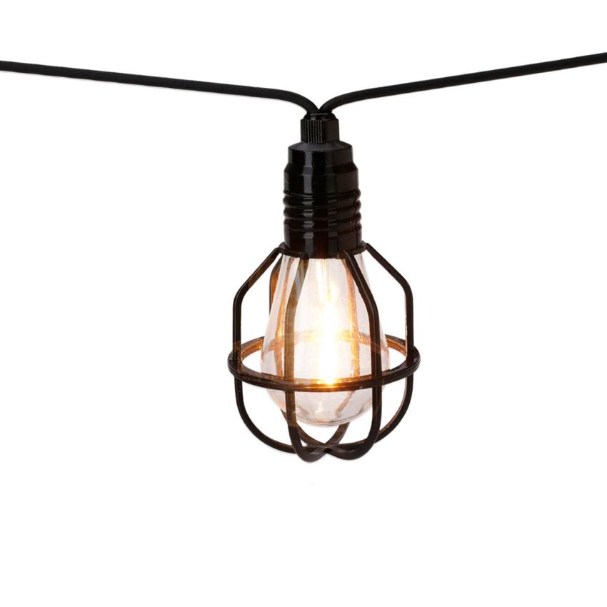 Produkt od 7,5m Venkovní LED Světelná Girlanda Waru 10 Žárovek 