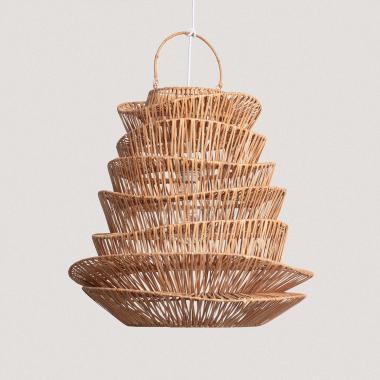 Halima ILUZZIA Rattan Pendant Lamp Ø570 mm