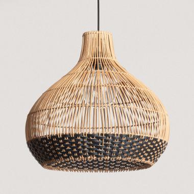 Amari Rattan Pendant Lamp ILUZZIA