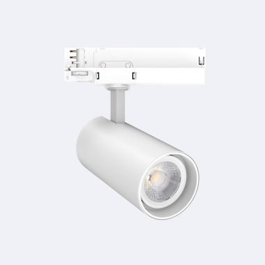 Spot LED sur Rail Triphasé 30W Fasano Dimmable DALI Blanc