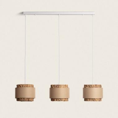 Orleans Tri Natural Fibres Pendant Lamp