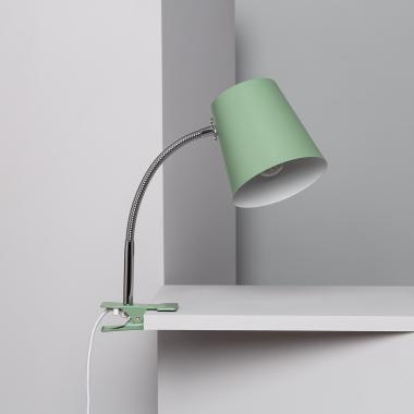 Lampa Flexo na Biurko z Metalu z Klamrą Delavan