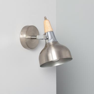 Wandlamp Aluminium Richtbaar met 1 Spot Zilver Emer