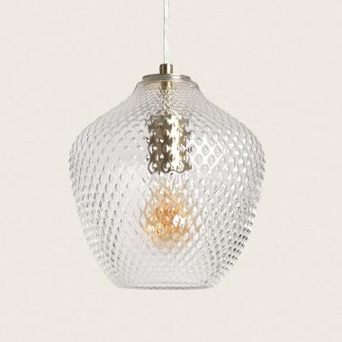 Stiklu Metal & Glass Pendant Lamp
