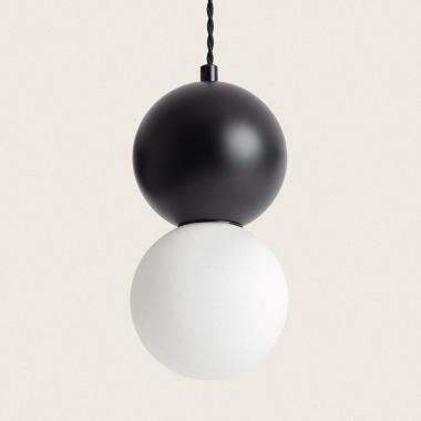 Apolo Metal & Glass Pendant Lamp