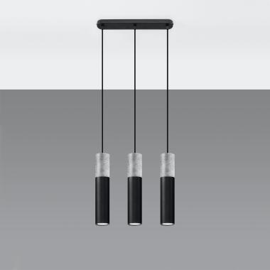 Borgio 3L Concrete Pendant Lamp SOLLUX