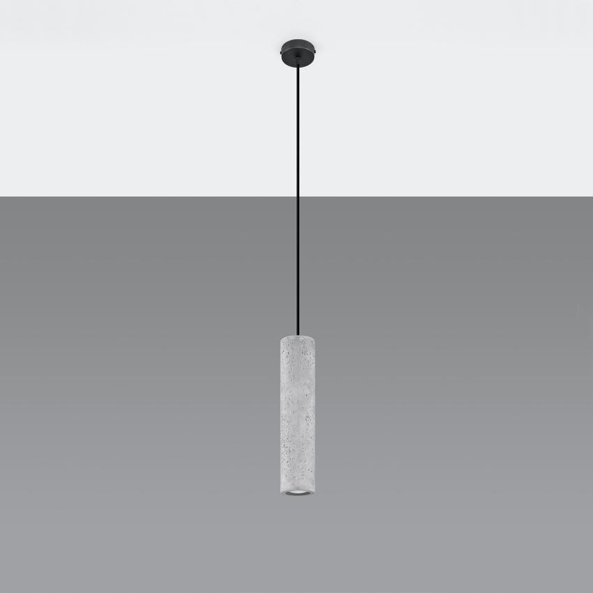 Product van Hanglamp Luvo 1 Beton SOLLUX