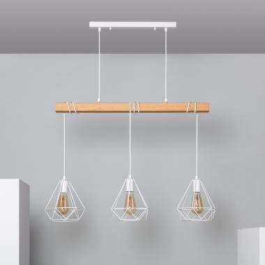 Product van Hanglamp  Metaal  Sardo 3 Spots 