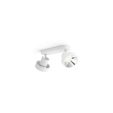 Plafonnier LED PHILIPS 2 Spots Bukko 4.3W