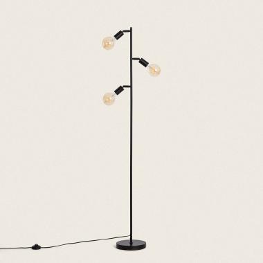 Staande lamp metaal Aratz 3 Spots