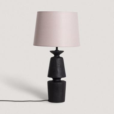 Lampe à Poser Bois Alaia ILUZZIA