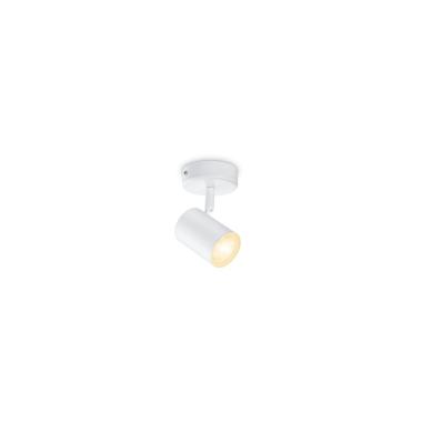 Applique da Soffitto LED Regolabile CCT 4.9W un Faretto Imageo WIZ