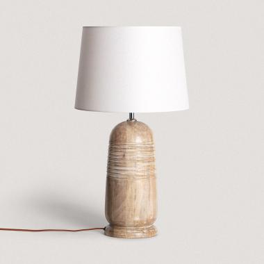 Warsha Wooden Table Lamp ILUZZIA