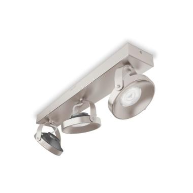 Lampada da Soffitto LED Orientabile con Tre Faretti PHILIPS Spur 3x4.5W