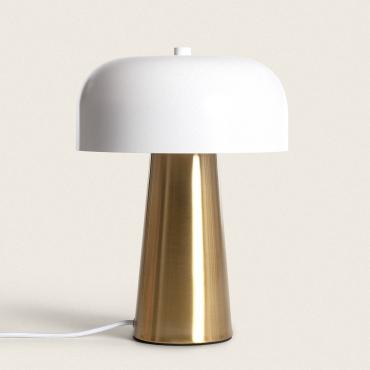 Lampe à poser métal (H35 cm) Corazon Dorée - Luminaire