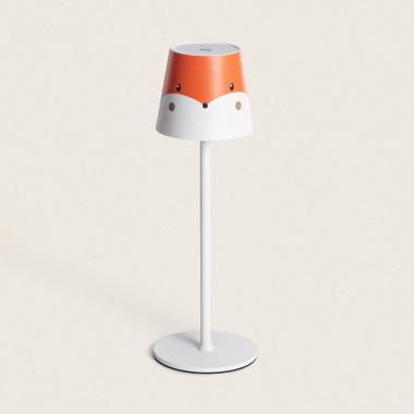 Přenosná Kovová Stolní LED Lampa 3W Anisa s USB Dobíjecí Baterií