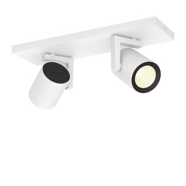 LED-Deckenleuchte White Color 2x6W PHILIPS Hue Argenta