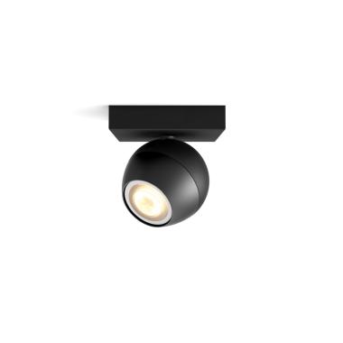 PHILIPS Hue Buckram GU10 White Ambiance Single Spotlight Ceiling Lamp