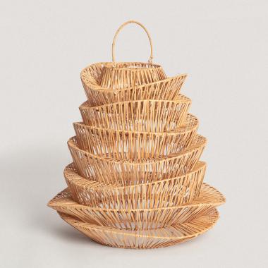 Halima Rattan Pendant Lampshade Ø570 mm ILUZZIA