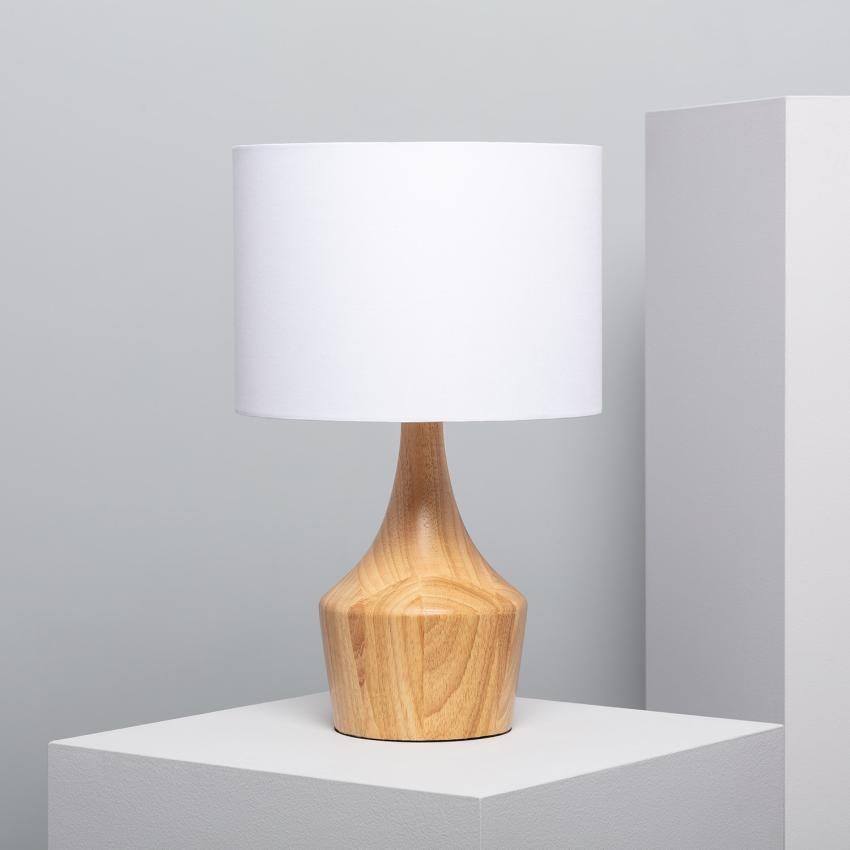 Product van Tafellamp van Hout Dabai