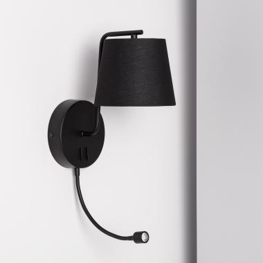 Lampe Murale Métal Kuomba avec Flex LED de Lecture