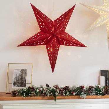 Christmas Stars with Integrated Lights