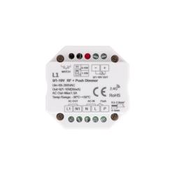 Product Dimmer LED 1-10V  RF Drukknop