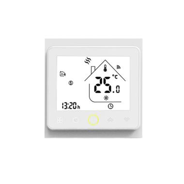 Product White Programmable Thermostat for Heating WiFi