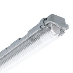 Product 150cm 5ft Slim Tri-Proof Enclosure for LED Tube with One Side Connection IP65