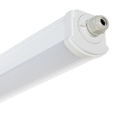 Plafoniera Stagna LED 120 cm 30W IP65 con Sensore di Movimento