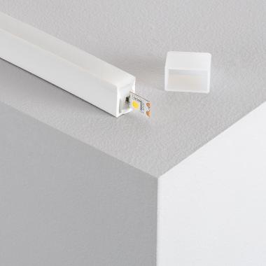 Profil Flexibel aus Silikon Neon nach Mass für LED-Streifen 12/24V bis 10mm