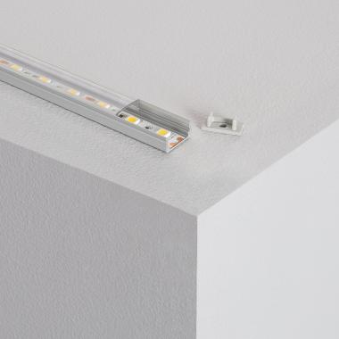 Aluminium Profiel met Doorlopende Afdekking voor LED-strips