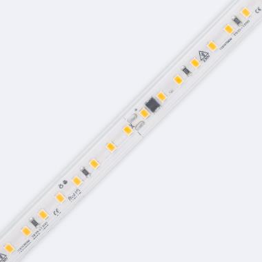 Product van LED Strip Dimbaar 220V SMD2835 Zelfregulerend 120LED/m 1000 lm/m IP65 Breedte 12mm te knippen om de 10cm