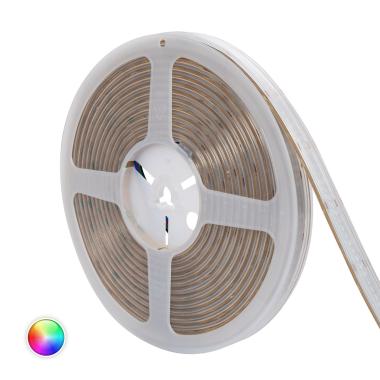 Product of 5m 24V DC 256 LEDs/m COB LED Strip in RGB 10mm Wide cut at Every 3cm IP65
