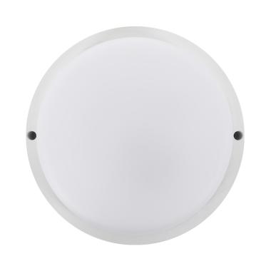 Produkt od Venkovní Přisazené Stropní LED Svítidlo 25W Kruhové Ø175 mm IP65 Hublot White s Detektorem Pohybu