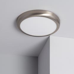 Product 24W Silver Metal Round LED Surface Panel Ø300 mm