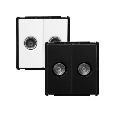 Product Double Modern TV Socket