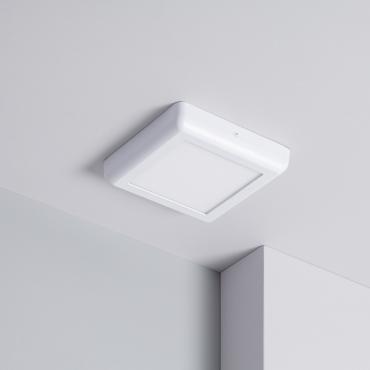 Product Přisazené Stropní Čtvercové 12W LED Svítidlo 178x178 mm Kovový s Bílým Designem
